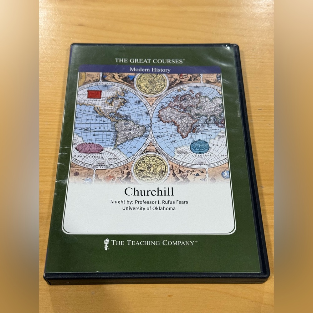 The Great Courses CHURCHILL 2 DVD 12 Lectures. Professor Fears. Gently used.
